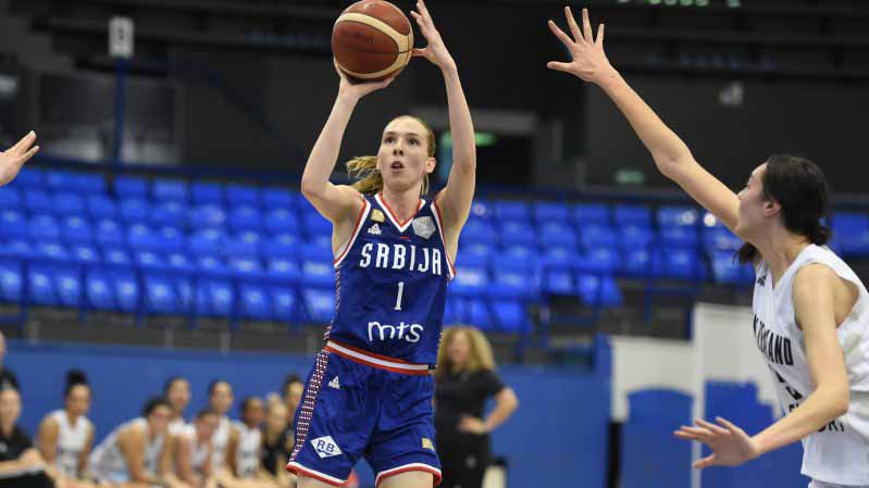 Pobeda košarkašica Srbije protiv Novog Zelanda u prijateljskoj utakmici